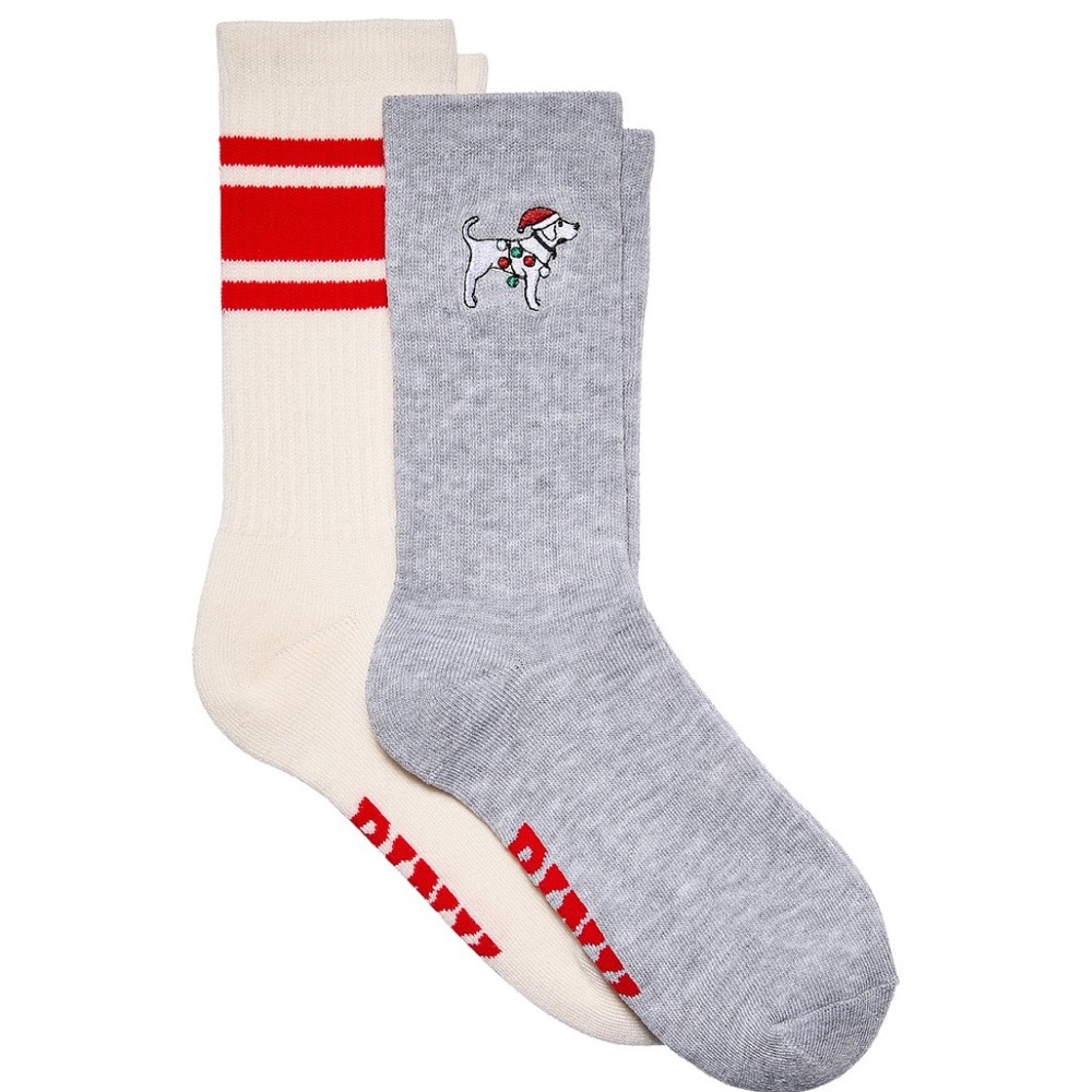 PINK Victoria’s Secret 2-Pack Crew Socks